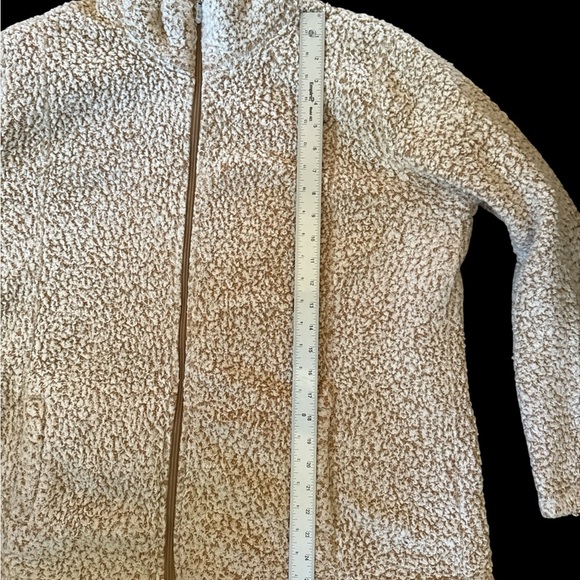 Jason Maxwell Cream Sherpa Cardigan - Picture 7 of 8